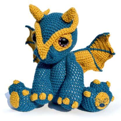 Amigurumi Dragon - Clancy