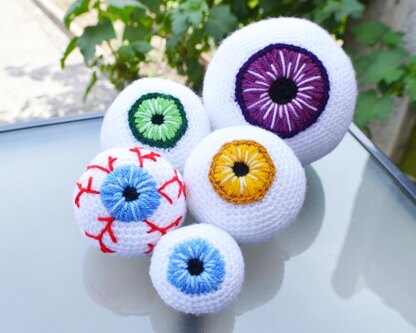 36PCS Eyeballs Craft Eyes for Crochet 3D Halloween Eyeball Eyes