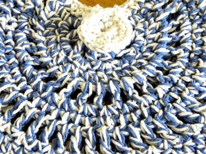 Chunky Cotton Crochet Tote Bag