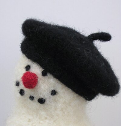 Felted Snowman Hats