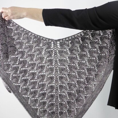 Morning Moments Shawl - knitting pattern