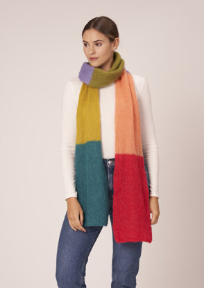 Beverley Scarf in Rowan Kidsilk Haze PDF