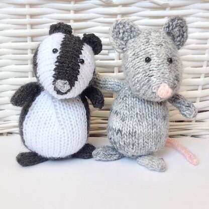 Bubble Badger and Squeak Mouse