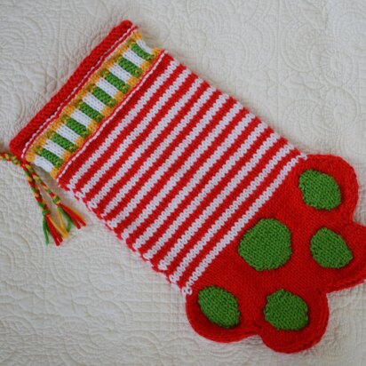 Paw Stocking - kp0913 Pet Stocking