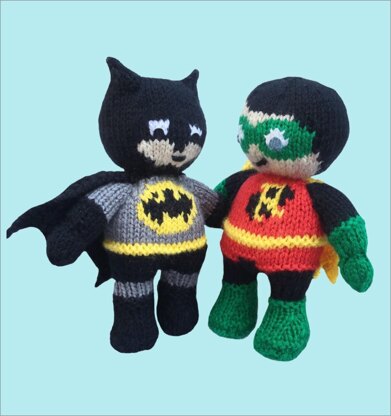 Batman, superman, spiderman, Robin soft toys