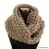 Chunky Crochet Circle Scarf Unisex