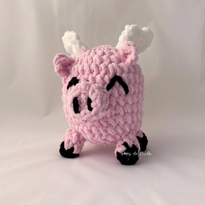 Flying Pig Amigurumi