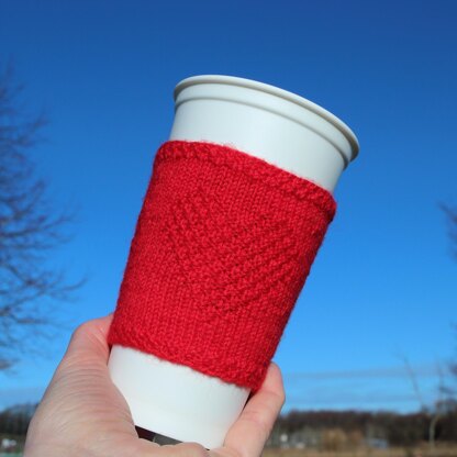 Love Means Warmth Cup Cozy