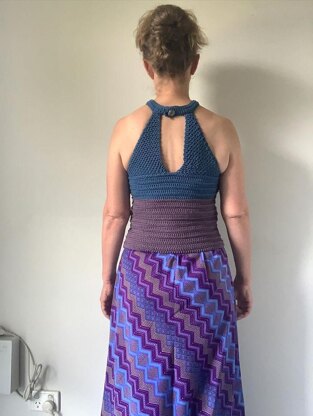 Crochet Pattern - Kyana Halter Top