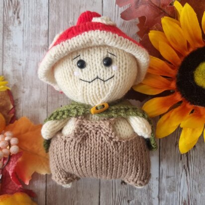 Lenny the Lichen - knitting pattern