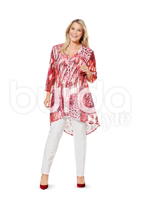 Burda Style Blouse B6615 - Paper Pattern, Size 18-30