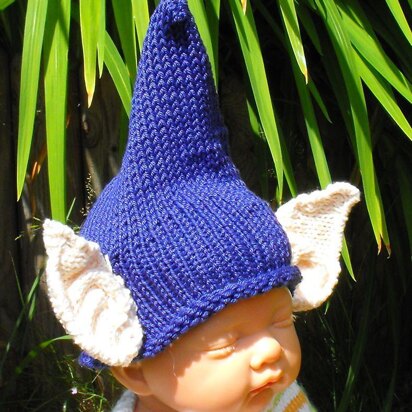 Baby Big Ears Purple Pixie Hat