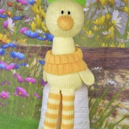 Duck on a Shelf - knitting pattern