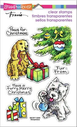 Stampendous Perfectly Clear Stamps - Furry Christmas