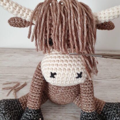 Ogden the Ox - US Terminology - Amigurumi