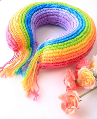 Rainbow Travel Pillow