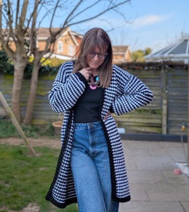 The Houndstooth Cardigan