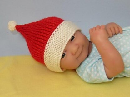 Just For Preemies - Premature Baby Santa Beanie and Booties Set