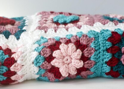 Flower Granny Baby Blanket Afghan