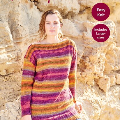 Tunic Sweater in Hayfield Spirit Chunky - 8253 - Downloadable PDF