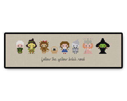 The Wizard of Oz Bite Size - PDF Cross Stitch Pattern