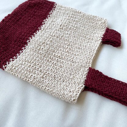 Linen Stitch Knot Bag