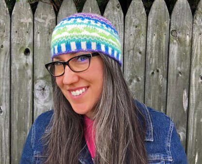 Fair Isle Amore Beanie