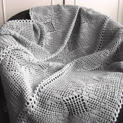 Romantic Gray Blanket