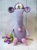 239 Rat or Mouse wine bottle sleeve and toy