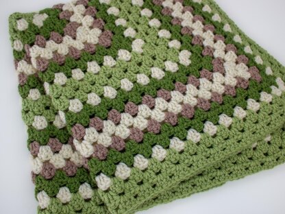 Katherine’s Infinity Granny Square Crochet Blanket