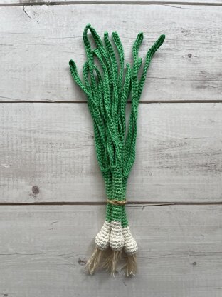 Green Onion Amigurumi