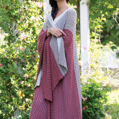 Marca Ruana in Berroco Modern Cotton DK - 3-4 - Downloadable PDF