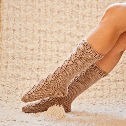 Cable Socks