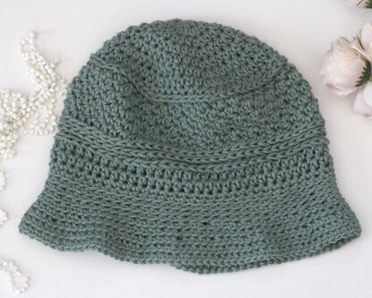 Linen Sun Cloche