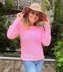 Tickled Pink Sweater