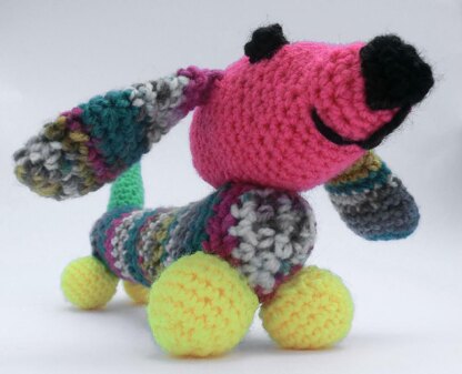 Crochet Dachshund Dog
