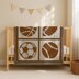 C2C CROCHET PATTERN Sports Ball Blanket Football Graphghan Soccer Throw Tennis Basketball