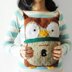 Owl cushion