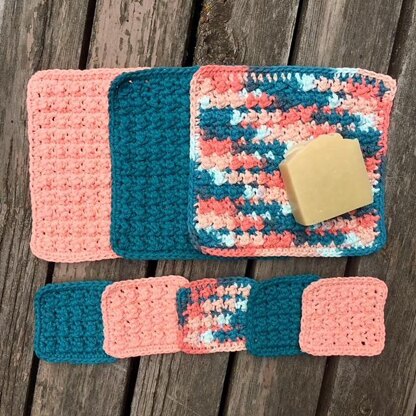 Cobblestone Washcloth Set