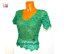 Emerald lace blouse