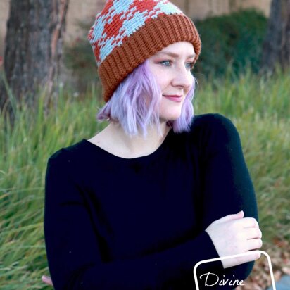 Pretty in Gingham Beanie