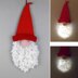 Winter gnome hanging decoration for doors and walls