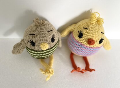 Toy little Bird, knitted Bird, Bird Pattern