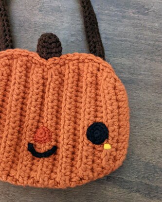 Pumpkin Crossbody Bag