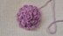 Large Dahlia Crocheted Flower