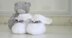 Sade newborn booties