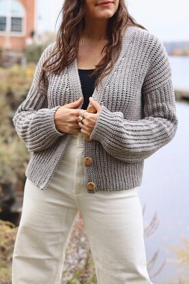 Nantucket Ribbed Cardigan