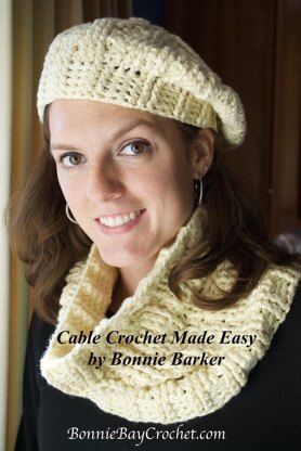 Cumulus Cabled Cowl, Hat & Cuffs