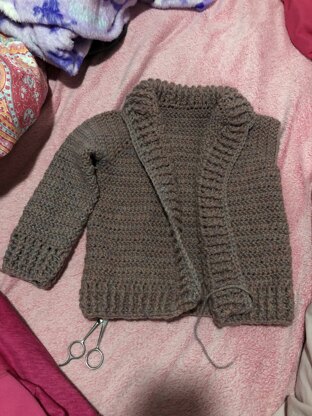 Hudson bay baby sweater from DaisyFarmCrafts