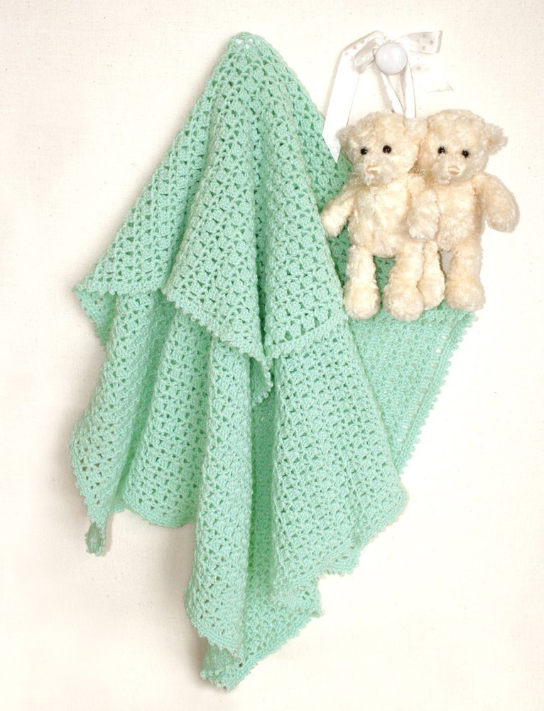 Easy bernat baby discount blanket crochet patterns